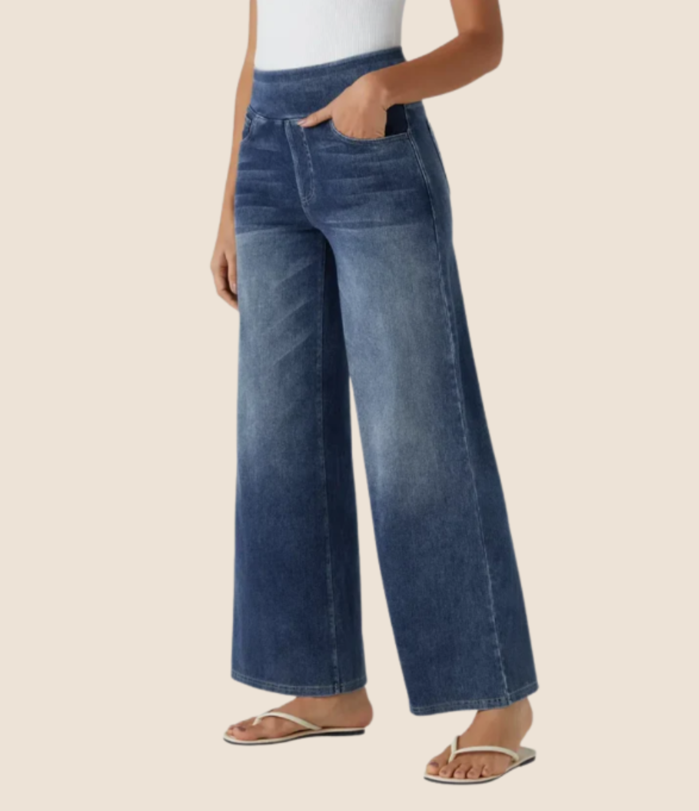 Mia| Elastische Hoge Taille Broek Met Comfortabele Pasvorm