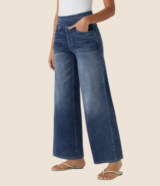 Mia| Elastische Hoge Taille Broek Met Comfortabele Pasvorm