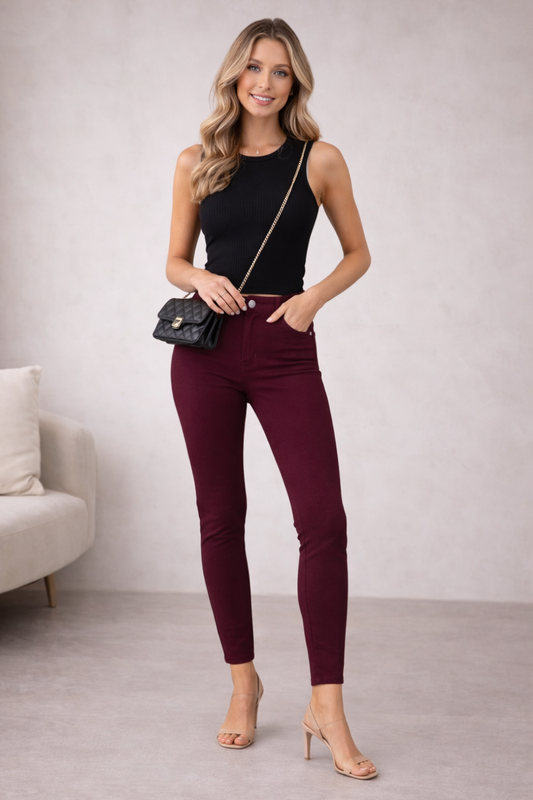 Dames Stretch Broek – Slim Fit